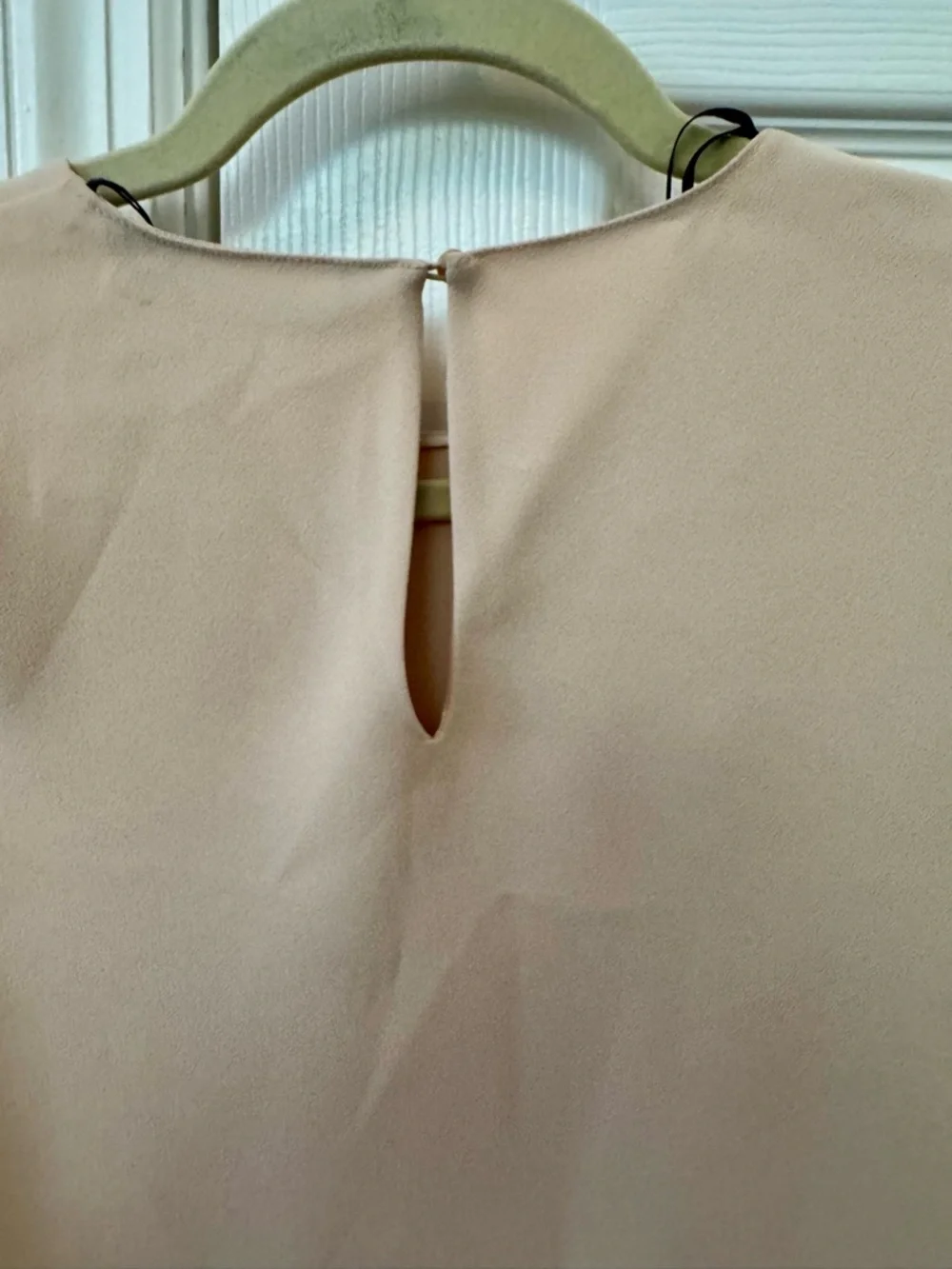 NWT Zara Pale Blush Short Sleeve Crewneck Top
